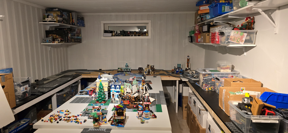 Bilde byen før bygging